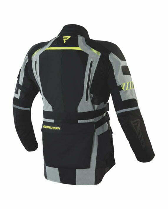 Rebelhorn Textile MC Patrol Gray /Black /Flu