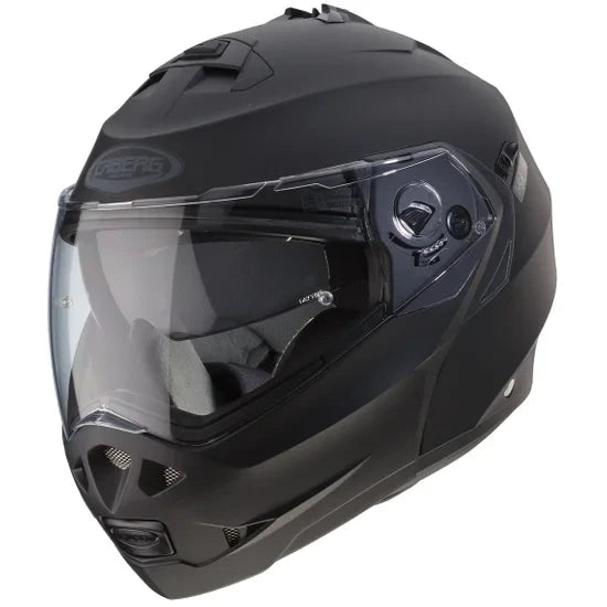 Cabert Otwarte Helmet MC Duke II Matt Black