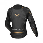 Macna lady leather mc jacket tronniq black /gold