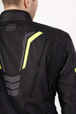 Ozone textile mc-jacket tour III black /flu